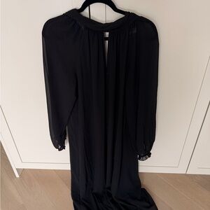 Aritzia Black Long Sleeve Dress